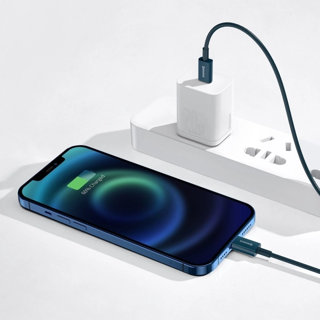 USB-C kabel til hurtig opladning Baseus, 1 m, 20W