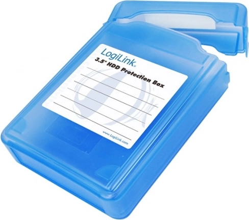 Beskyttelsesetui til 3,5" HDD – blå