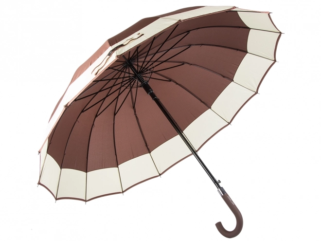Elegant og robust XXL paraply med skridsikkert håndtag