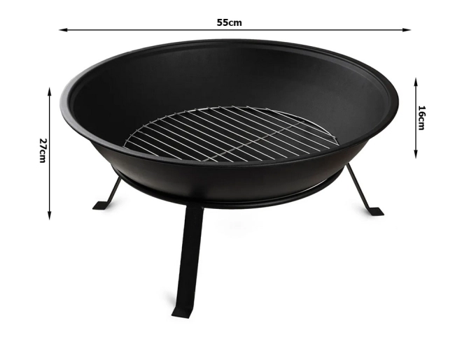 Bred diameter for komfortabel madlavning
