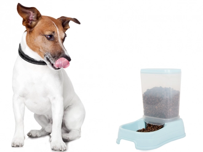 Automatisk foderdispenser til hunde og katte