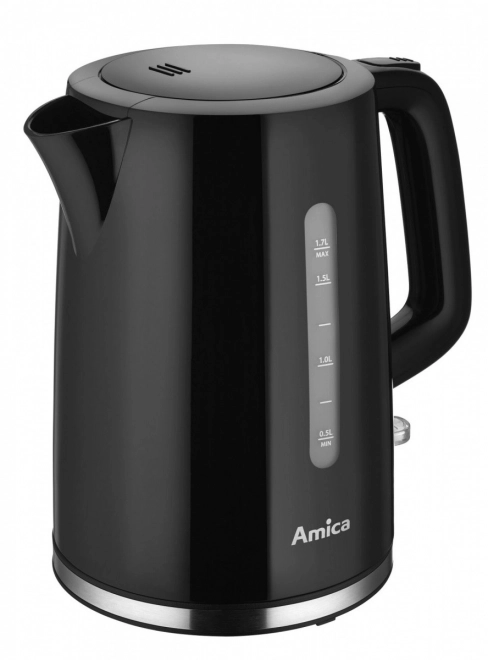 Elektrisk kedel Amica 1.7l sort