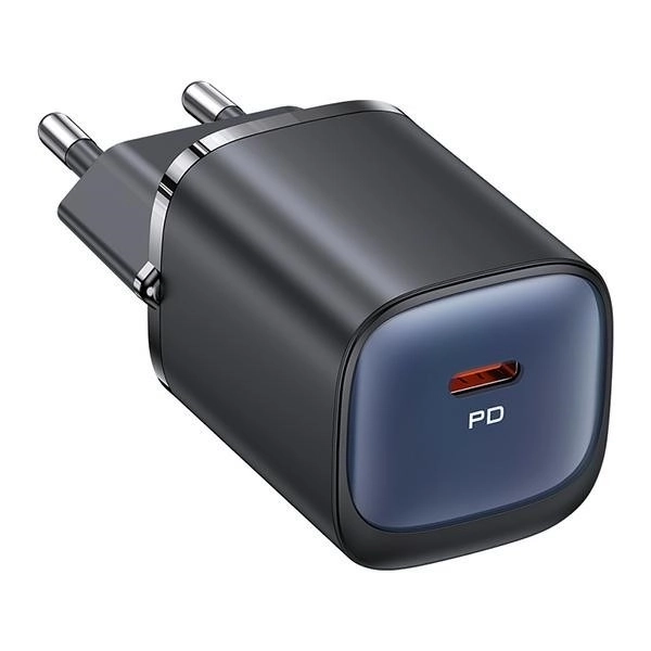 30W GaN hurtig oplader USB-C sort
