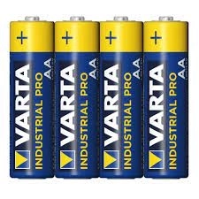 Alkalisk batteri R-06 LR6 AA 1,5 V Varta Industrial (4 stk)