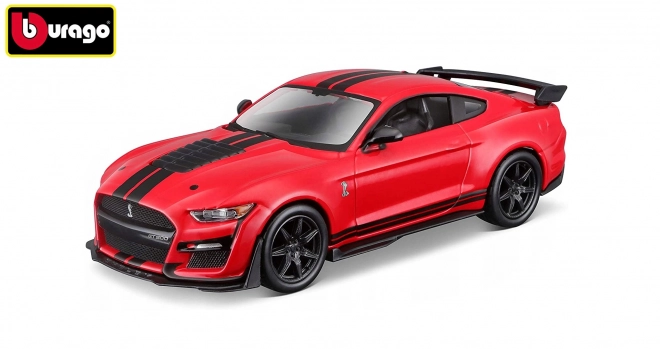 Ford Shelby GT500 rød model i skala 1:32