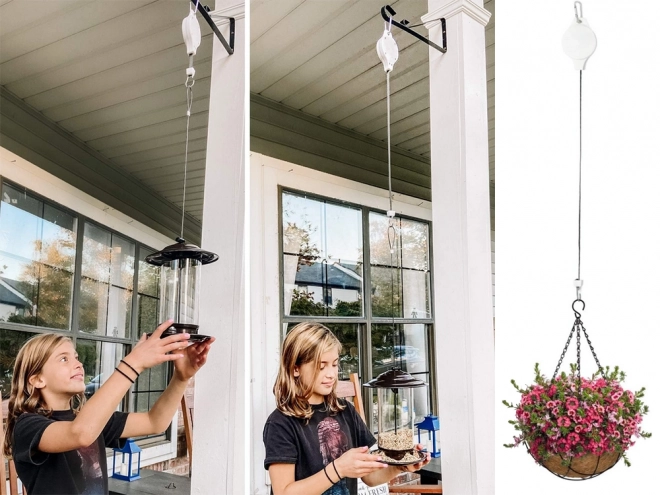 Krog til planter med teleskopisk håndtag