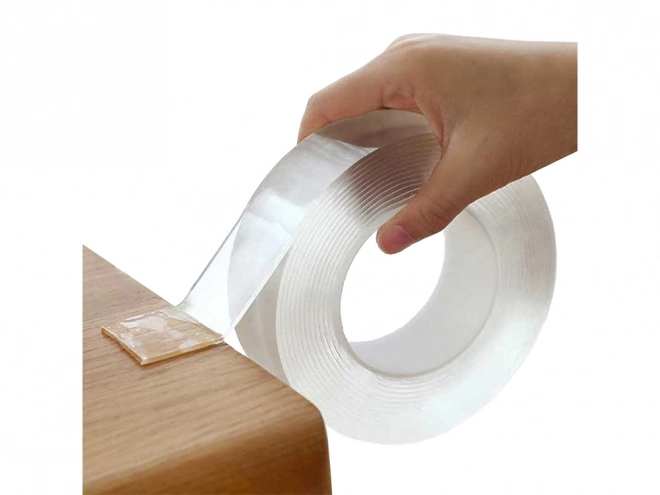 Klar dobbeltklæbende nano tape 5 meter