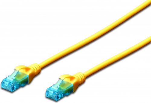 Netværkspatchkabel U/UTP Cat 5e, 5 m, gul