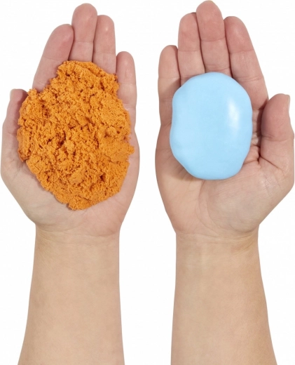 Kontrasterende teksturer til sanseleg