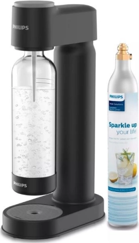 Philipssodavandsmaskine sort