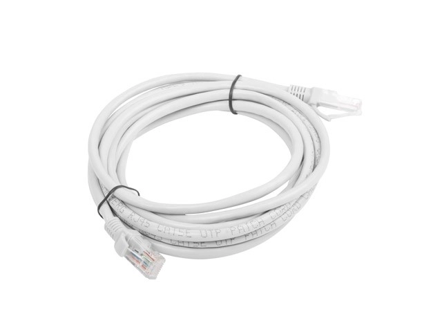 Patchcord kategori 6 UTP 3m grå