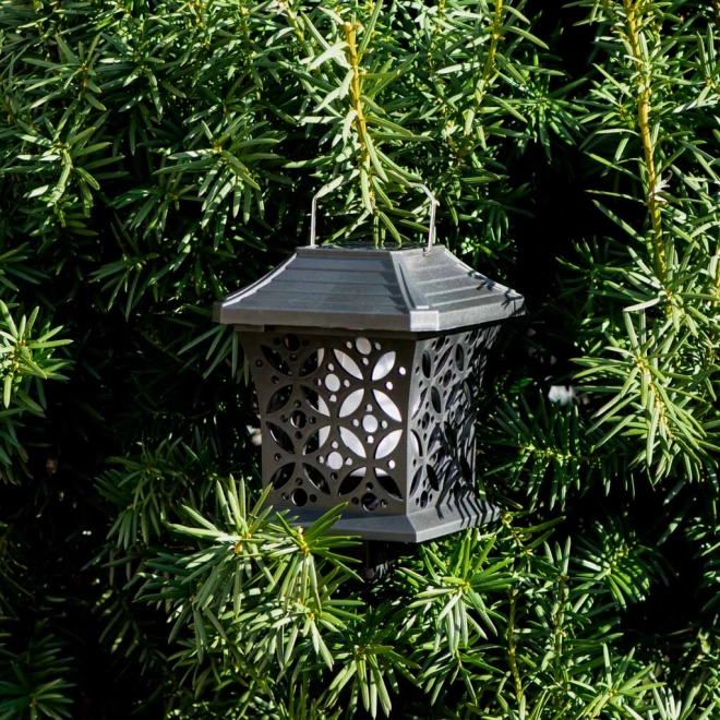 Solcelle udendørslampe med LED