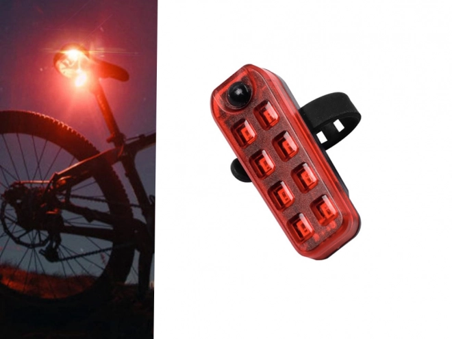 Bageste LED-lys til cykel med USB-opladning