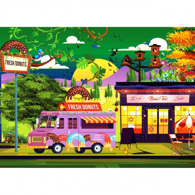 Brain Tree Puzzle Lukket Verden 500 brikker
