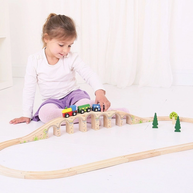 Bigjigs Rail Langt Jernbanebro