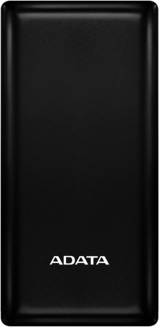 Powerbank ADATA C20 20000 mAh med USB‑C, sort