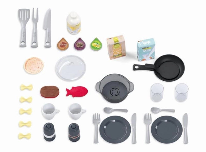Smoby Mini Tefal Studio Køkken Bubble XL med 34 tilbehør