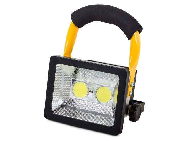Bærbar batteridrevet LED-spotlight