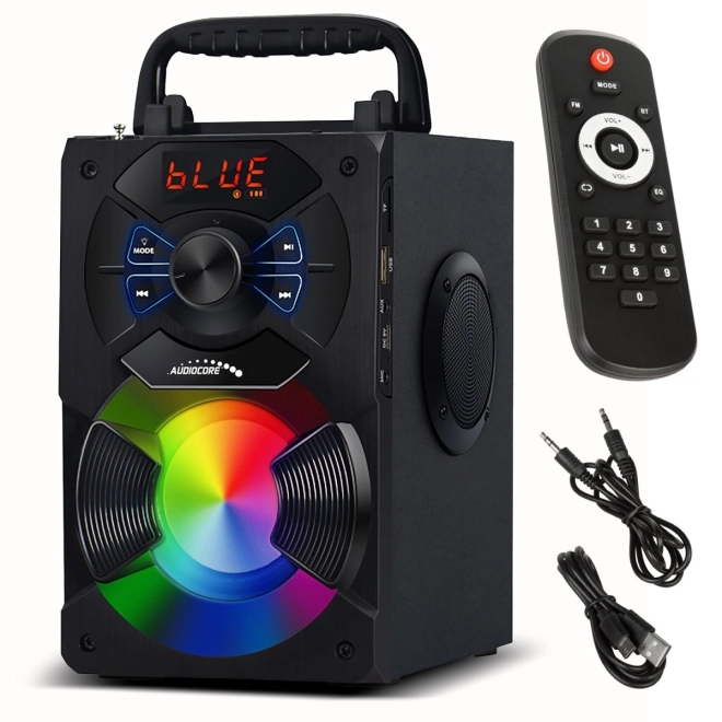 Bluetooth højttaler med radio og USB Audiocore