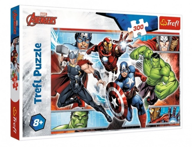 Puslespil 300 brikker Avengers fra Disney Marvel