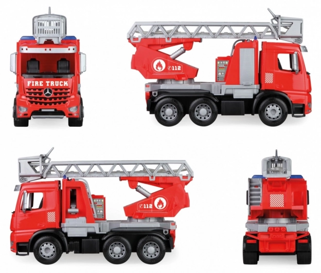Brandbil Mercedes Arocs med stige