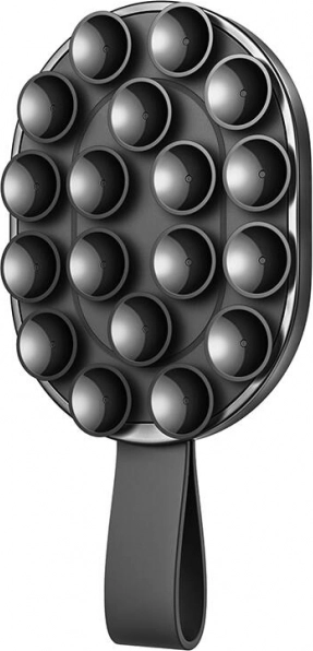 Magnetisk telefonholder med sugekopper Joyroom sort