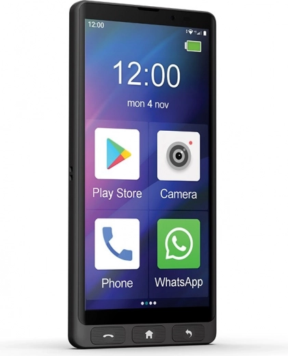 Stor 6,0" HD+ skærm med overskueligt interface