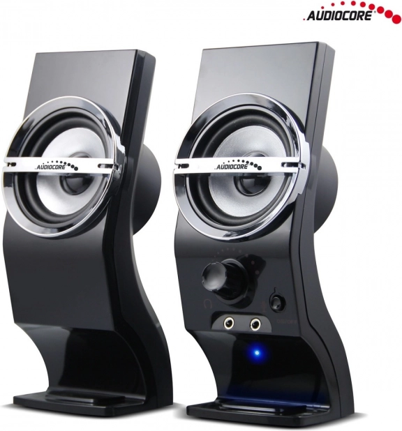Computerhøjttalere AUDIOCORE AC805 6 W USB sort
