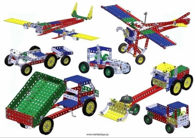 Byggesæt Merkur 4 - 40 modeller