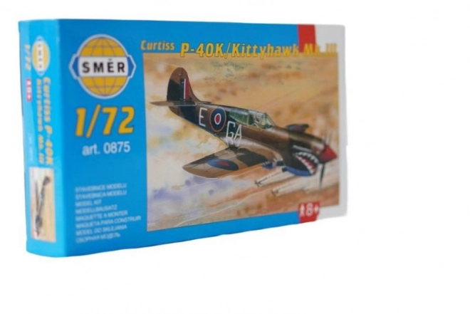 Model fly Curtiss P-40 K Kittyhawk MK.3