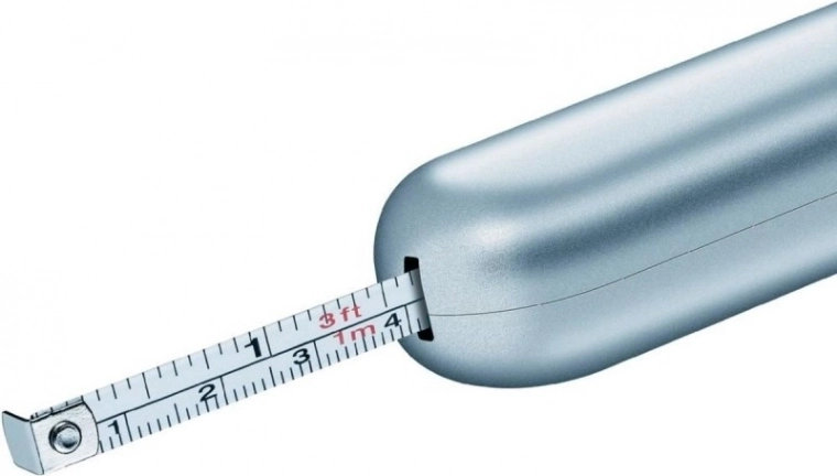 Integreret målebånd