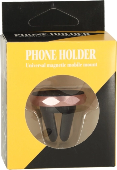 Magnetisk bilholder til ventilationsrist – Rosa