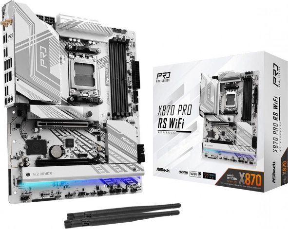 Bundkort X870 Pro RS WiFi AM5 DDR5 ATX