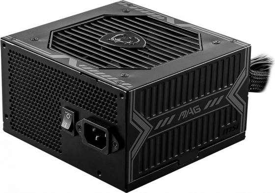 msi mag a650bn 650 w 80 plus bronze, ikke-modulær strømforsyning
