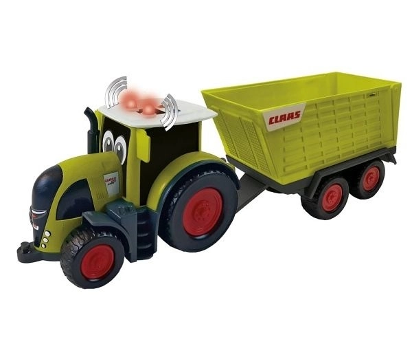 Traktor Claas med trailer
