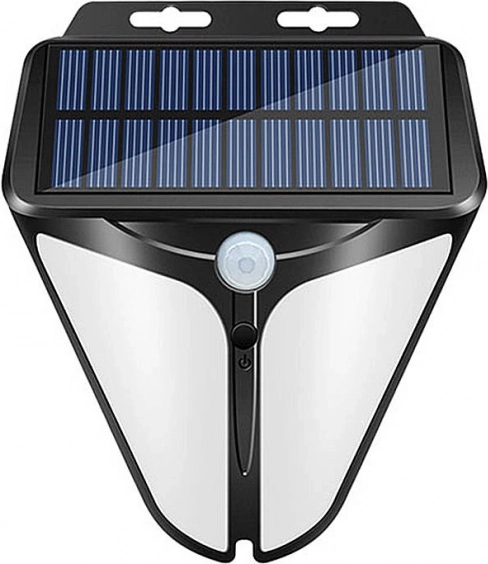 Superfire solcellelampe