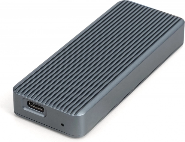 Aluminiums USB-C kabinet til M.2 NVMe SSD 20 Gb/s værktøjsfri