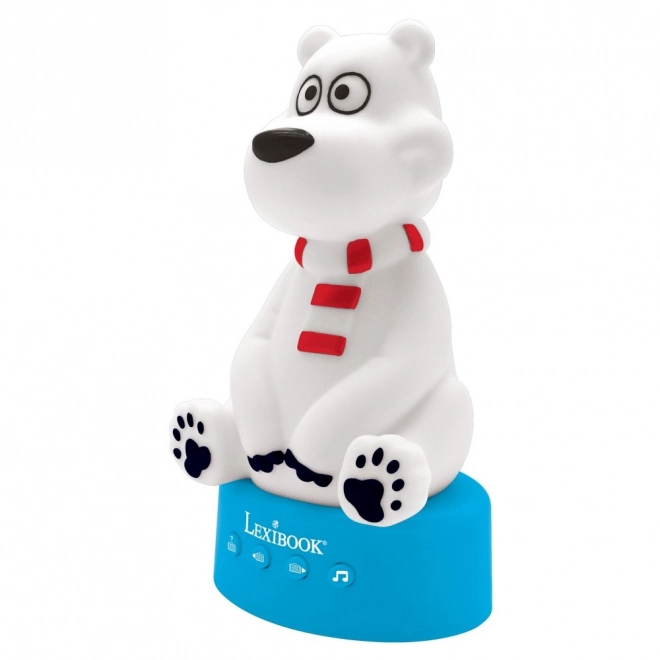 3D bamse med eventyr natlys