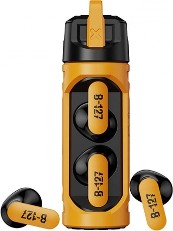 TWS Transformers høretelefoner gul