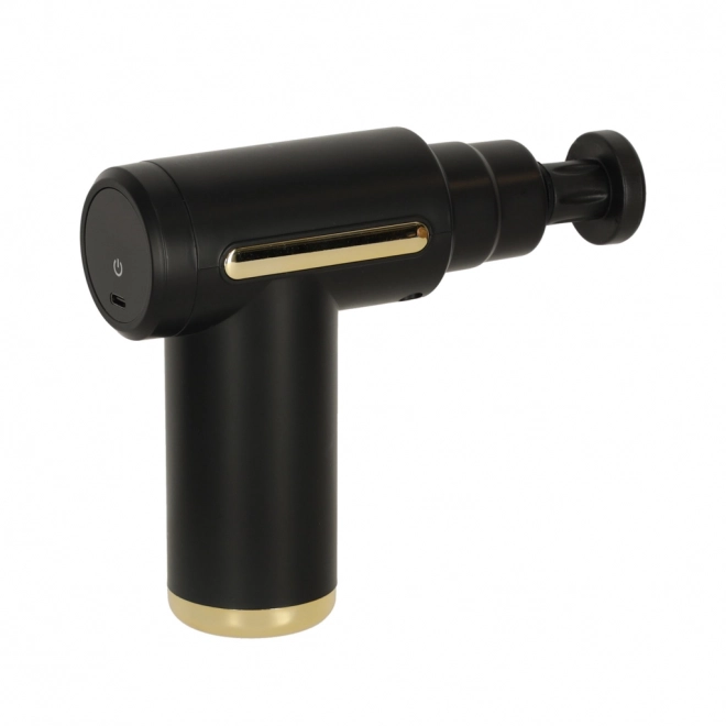 Massagepistol LED 4i1 sort