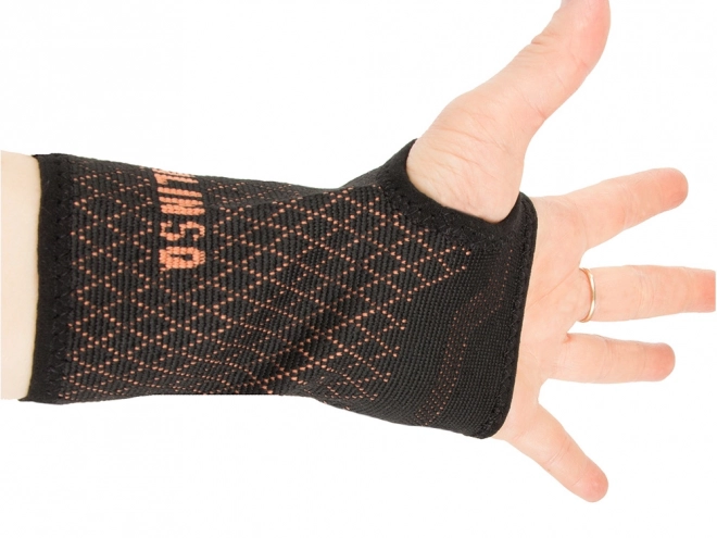 Elastisk håndledsbandage med kobberstøtte