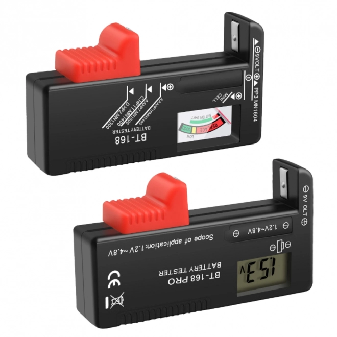 Universel digital batteritester