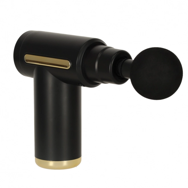 Massagepistol LED 4i1 sort