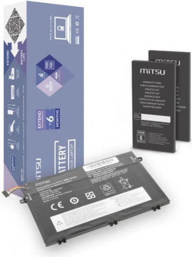 Batteri til Lenovo ThinkPad E480, E580 3600 mAh 11,1V