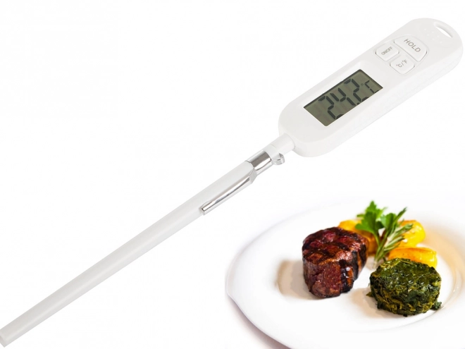 Digitalt køkkentermometer med LCD-display