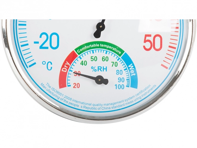 Analogt indendørs hygrometer med termometer