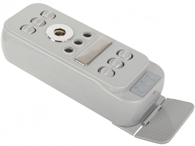 Elektrisk fodmassageapparat med opvarmning og vibrationsmassage