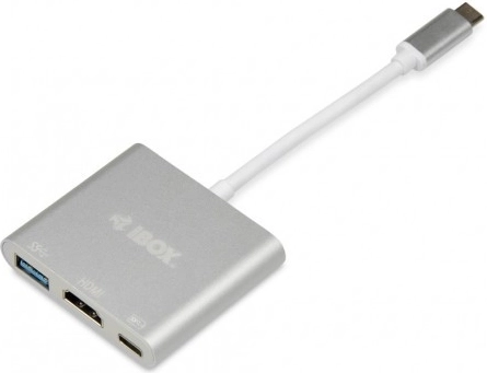 USB‑C‑hub med HDMI, USB‑A og USB‑C Power Delivery