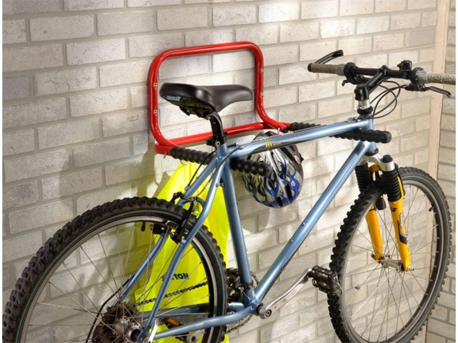 Sammenfoldelig vægmonteret cykelstativ
