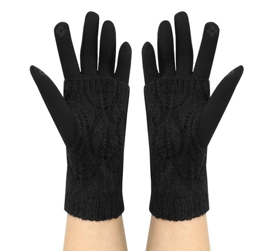 Touch-handsker R6413 - sorte